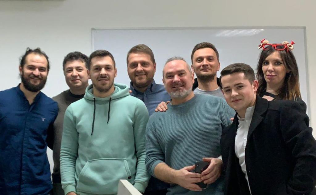 MetaPixels team including Darko (web dev), Merv (digital marketing), Mile (web design), Pavel (social media), Goran (branding) and Vasko (web dev).