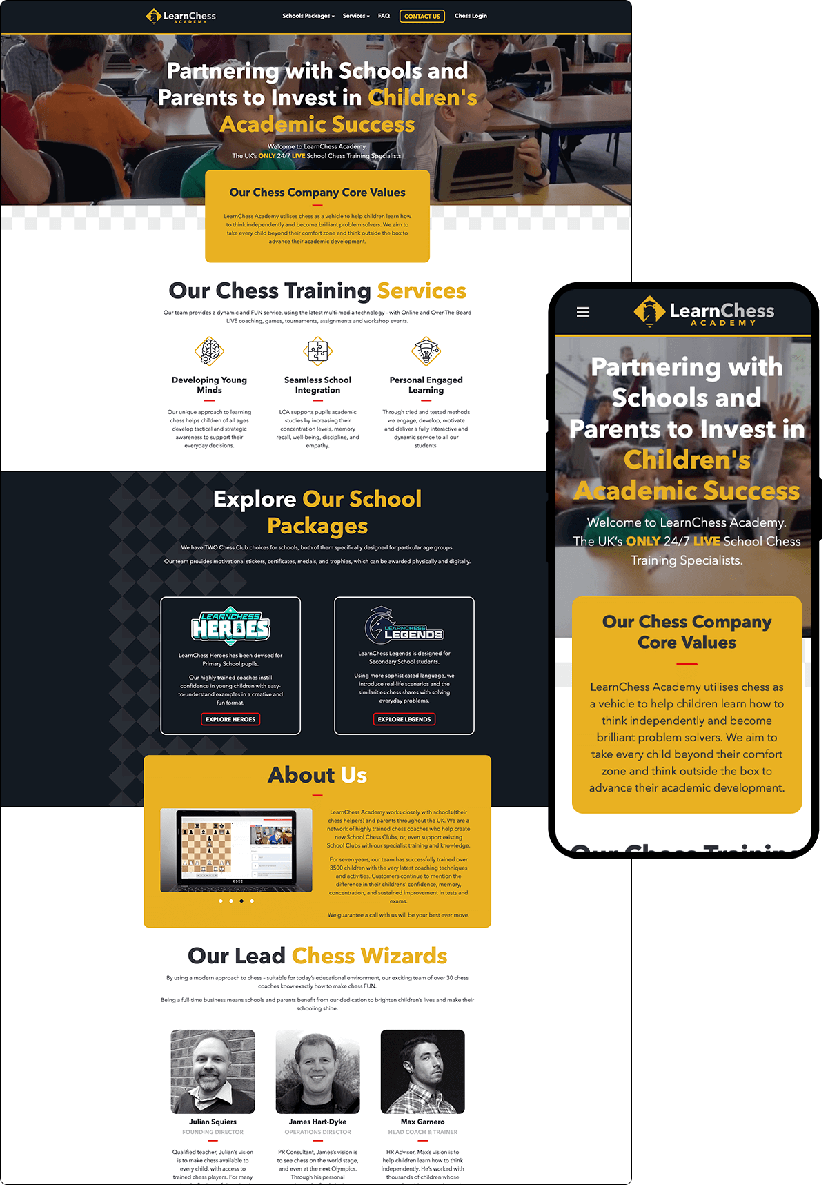 a screenshot of a website